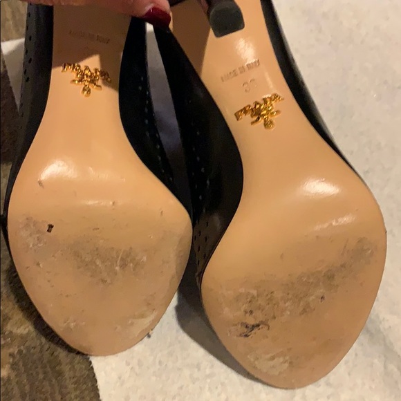 Prada perforated ankle booties - Picture 3 of 5